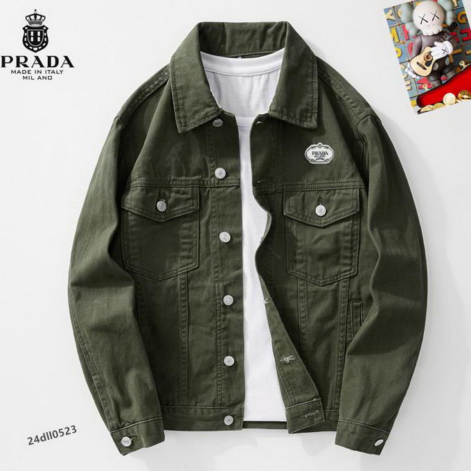 Prada Denim Jacket Mens ID:20250925-76
